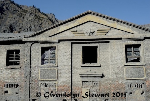 On the Road to Glacier #1, Xinjiang, China, Photographed by Gwendolyn Stewart, c. 2015; All Rights Reserved